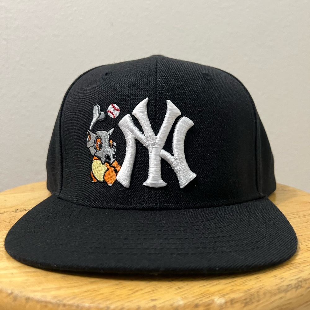 New York Yankees Cubone Pokemon SnapBack hat